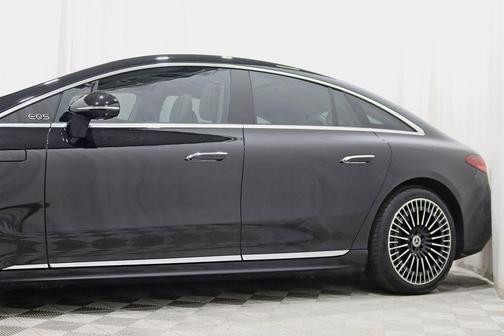 Black 2022 Mercedes-Benz EQS 450+ 4MATIC