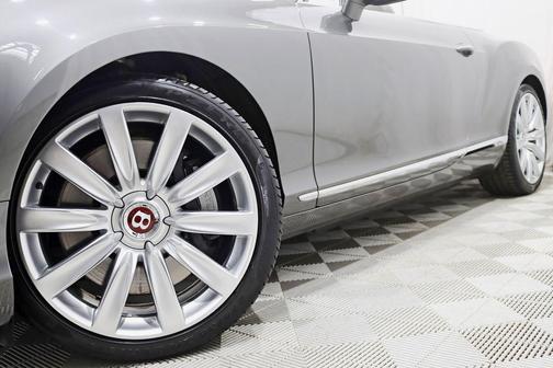 Gray 2013 Bentley Continental GTC V8