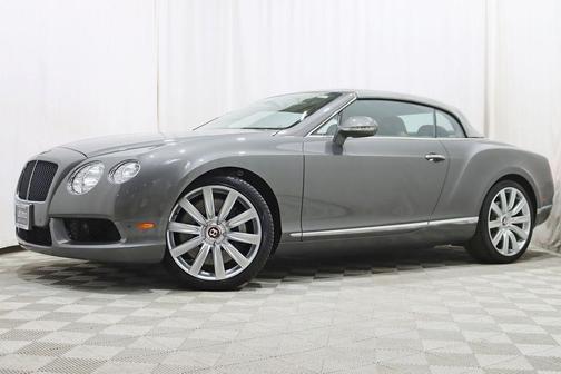 Gray 2013 Bentley Continental GTC V8