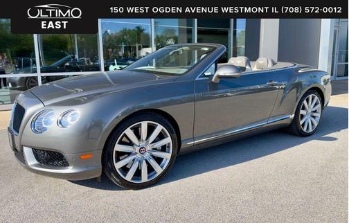 Gray 2013 Bentley Continental GTC V8