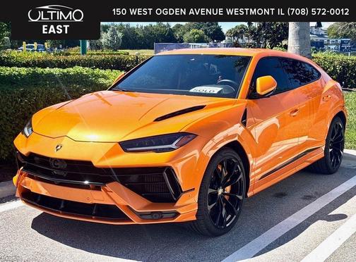 Orange 2024 Lamborghini Urus S