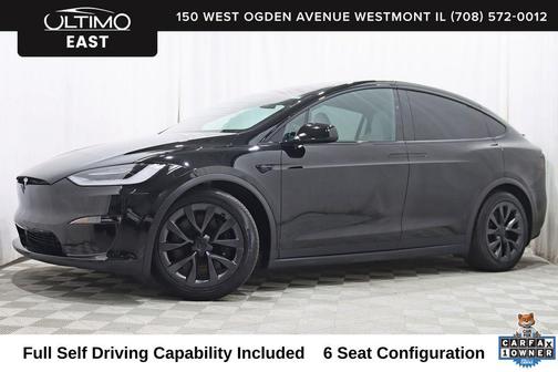 Solid Black 2022 Tesla Model X Base