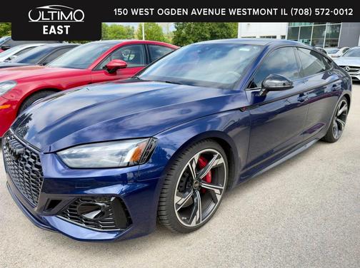 Blue 2022 Audi RS 5 2.9T