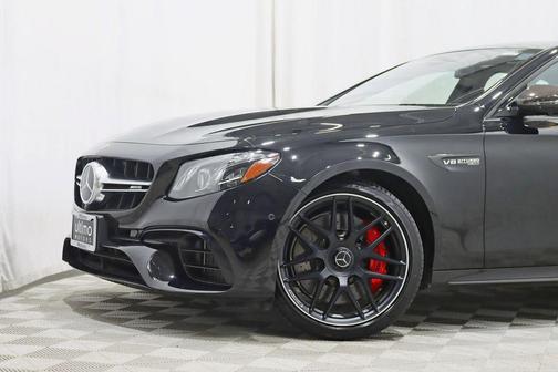 Black 2018 Mercedes-Benz AMG E 63 S 4MATIC