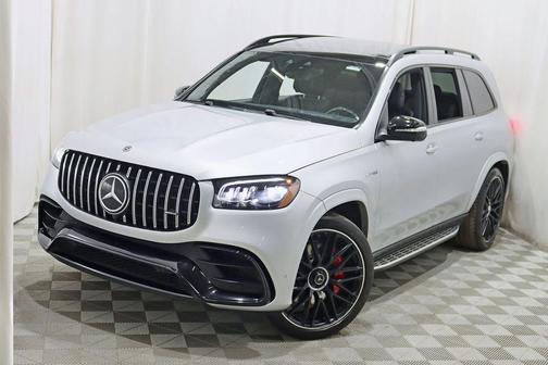 Iridium Silver Metallic 2021 Mercedes-Benz AMG GLS 63 Base