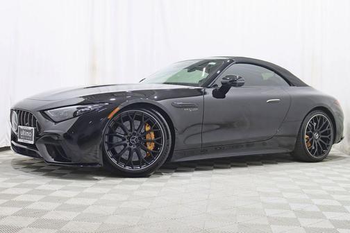 Obsidian Black Metallic 2022 Mercedes-Benz AMG SL 63 Base