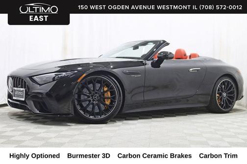Obsidian Black Metallic 2022 Mercedes-Benz AMG SL 63 Base