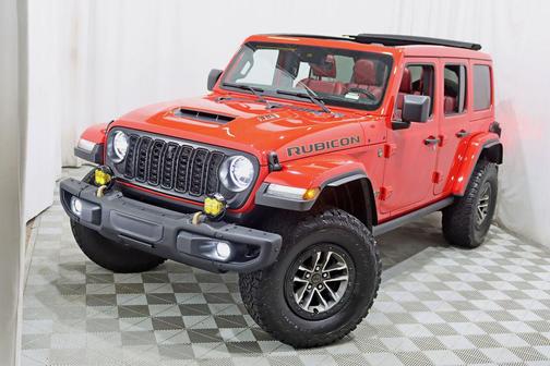 Firecracker Red Clearcoat 2024 Jeep Wrangler Rubicon 392