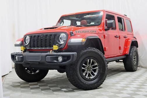 Firecracker Red Clearcoat 2024 Jeep Wrangler Rubicon 392