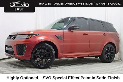 Spectral Racing Red ChromaFlair 2020 Land Rover Range Rover Sport SVR