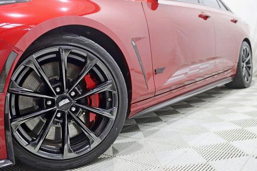 Infrared Tintcoat 2022 Cadillac CT4-V V-Series Blackwing
