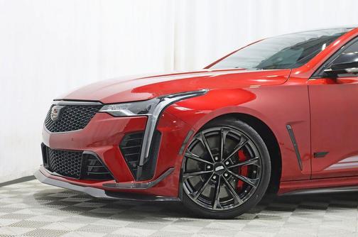 Infrared Tintcoat 2022 Cadillac CT4-V V-Series Blackwing