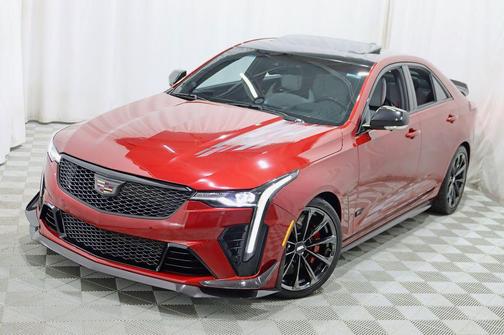 Infrared Tintcoat 2022 Cadillac CT4-V V-Series Blackwing