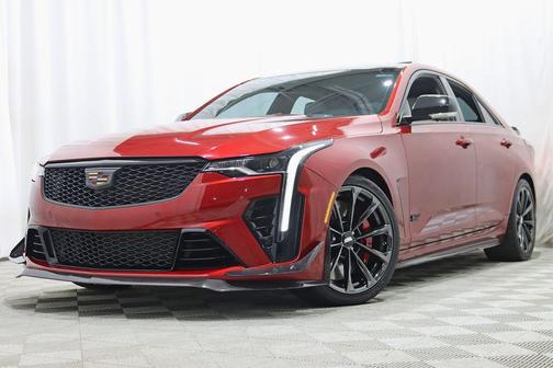 Infrared Tintcoat 2022 Cadillac CT4-V V-Series Blackwing