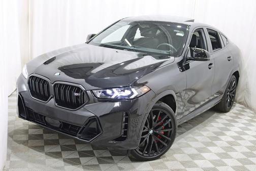 Black Sapphire Metallic 2025 BMW X6 M60i