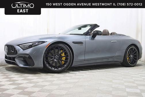 Gray 2023 Mercedes-Benz AMG SL 55 Base