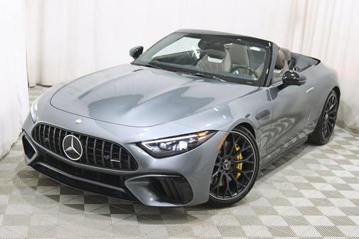 Gray 2023 Mercedes-Benz AMG SL 55 Base