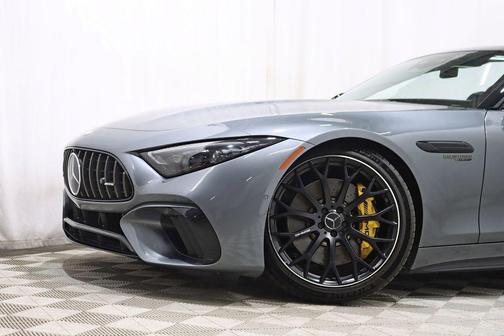 Gray 2023 Mercedes-Benz AMG SL 55 Base