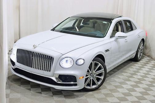 Glacier White Solid 2020 Bentley Flying Spur W12