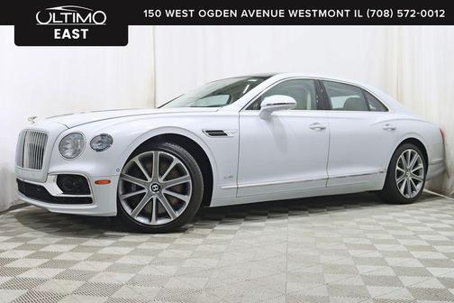 Glacier White Solid 2020 Bentley Flying Spur W12