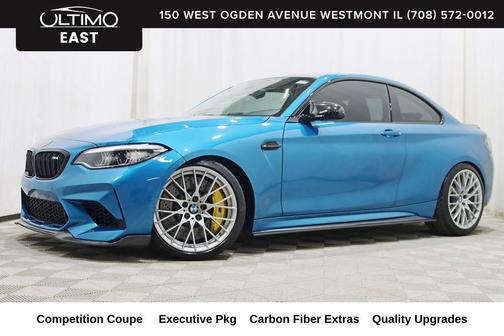 Long Beach Blue Metallic 2021 BMW M2 Competition
