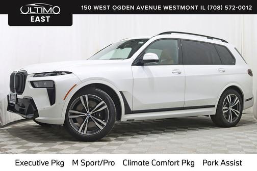 Mineral White Metallic 2024 BMW X7 xDrive40i