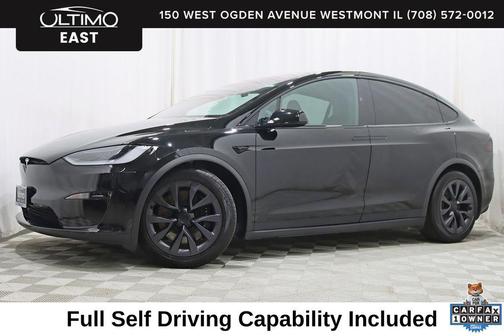 Solid Black 2024 Tesla Model X Long Range