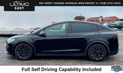 Solid Black 2024 Tesla Model X Long Range