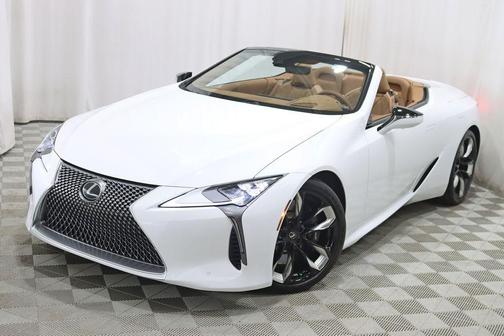Ultra White 2025 Lexus LC 500 Base