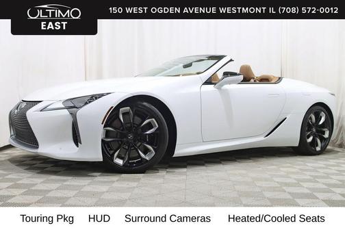 Ultra White 2025 Lexus LC 500 Base