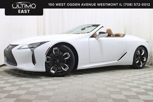 Ultra White 2025 Lexus LC 500 Base