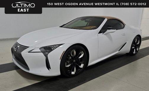 Ultra White 2025 Lexus LC 500 Base