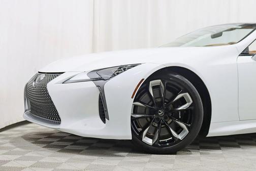 Ultra White 2025 Lexus LC 500 Base