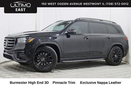 Obsidian Black Metallic 2024 Mercedes-Benz GLS 580 4MATIC