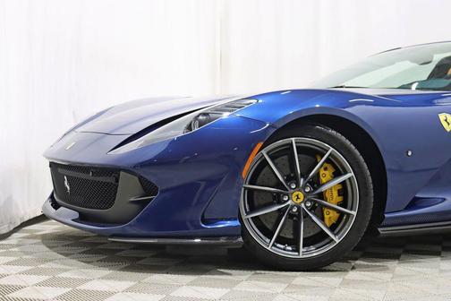 Blue 2021 Ferrari 812 GTS Base