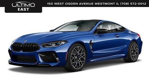 Marina Bay Blue Metallic 2023 BMW M8 Competition