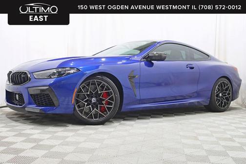 Marina Bay Blue Metallic 2023 BMW M8 Competition