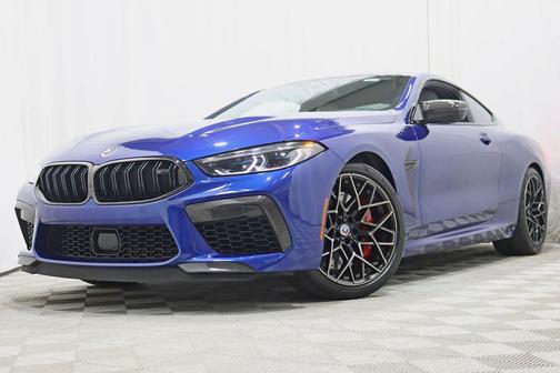 Marina Bay Blue Metallic 2023 BMW M8 Competition