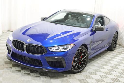 Marina Bay Blue Metallic 2023 BMW M8 Competition