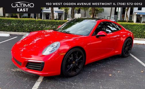 Guards Red 2018 Porsche 911 Carrera