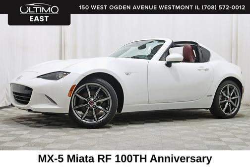 Snowflake White Pearl Mica 2020 Mazda MX-5 Miata RF 100th Anniversary