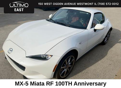Snowflake White Pearl 2020 Mazda MX-5 Miata RF 100th Anniversary
