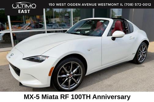 Snowflake White Pearl Mica 2020 Mazda MX-5 Miata RF 100th Anniversary