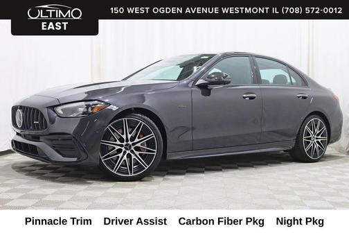 Graphite Grey Metallic 2023 Mercedes-Benz AMG C 43 4MATIC
