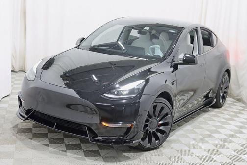 Solid Black 2023 Tesla Model Y Performance Dual Motor All-Wheel Drive
