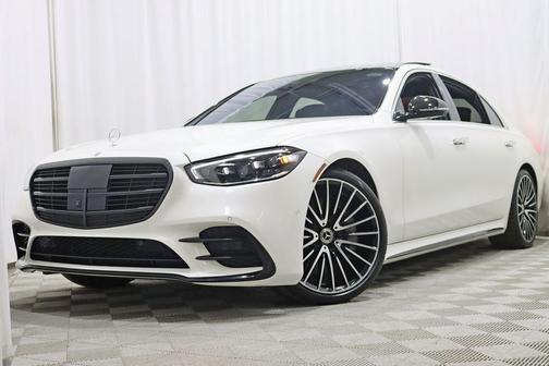 MANUFAKTUR Diamond White 2022 Mercedes-Benz S-Class 4MATIC