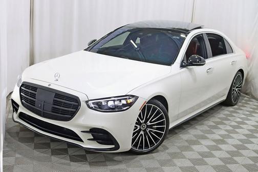 MANUFAKTUR Diamond White 2022 Mercedes-Benz S-Class 4MATIC
