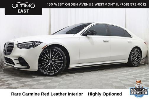 MANUFAKTUR Diamond White 2022 Mercedes-Benz S-Class 4MATIC