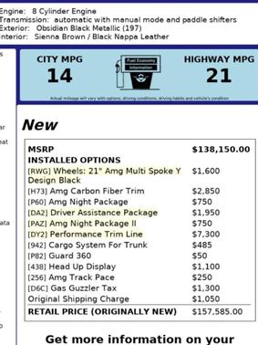 2022 Mercedes-Benz AMG SL 55 Base