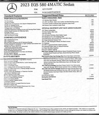 2023 Mercedes-Benz EQS 580 4MATIC